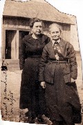 Grandparents; Great Grandmother Dorrough (on the right)